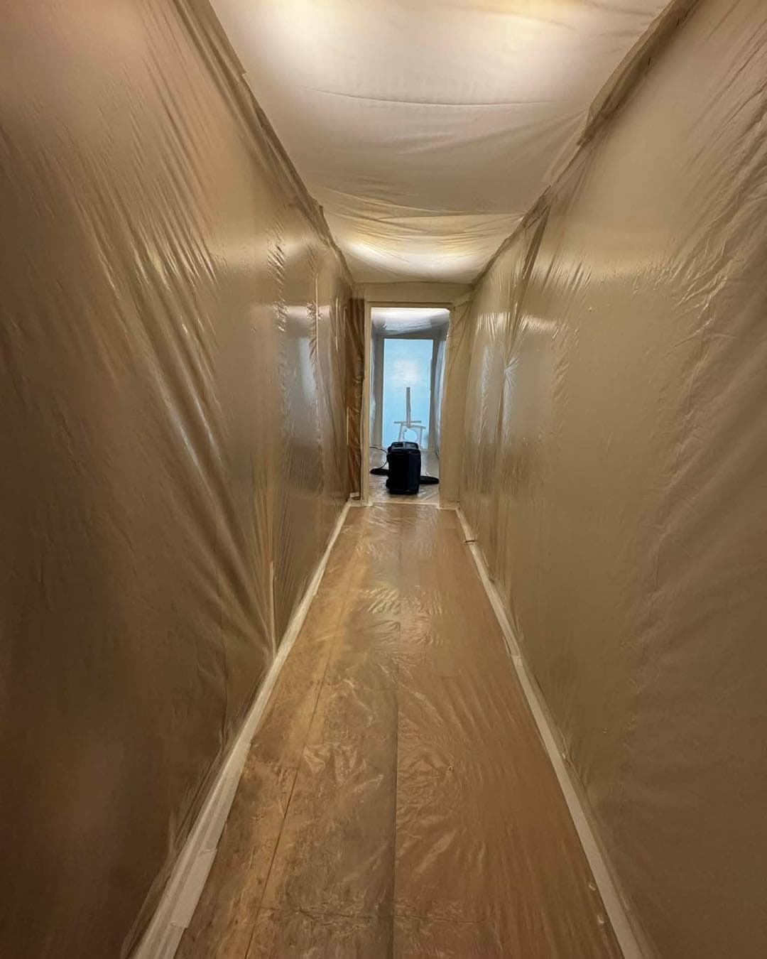 GOAT Home Services mold containment and remediation