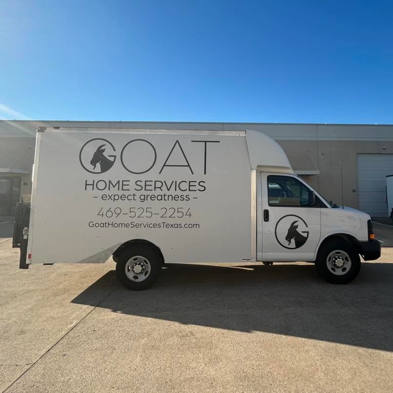 GOAT Home Services truck ready for emergency dispatch