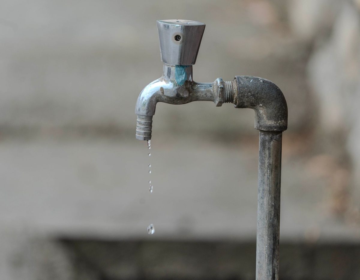 A faucet set to a steady drip during a hard freeze, the cheapest insurance a Dallas home can buy